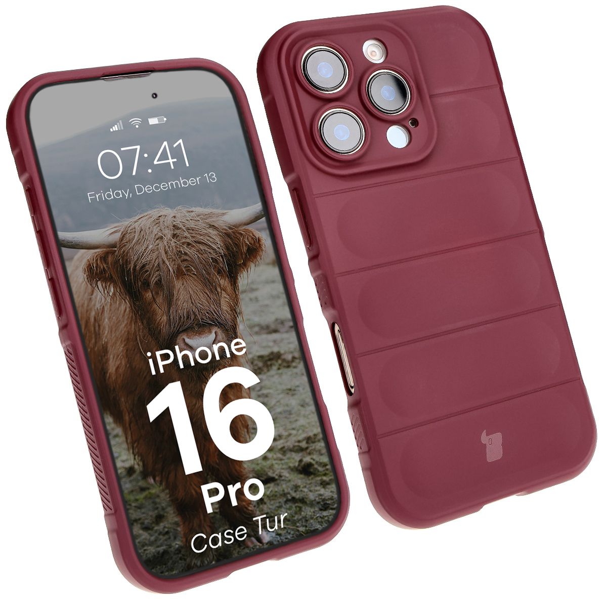 Pancerne etui Bizon Case Tur do Apple iPhone 16 Pro